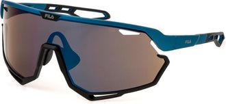 Fila SFI721 U07B Mens Sunglasses Blue Size 99