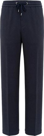 PESERICO Trainingsbroeken met trekkoord - Heren - Sweatpants - Blauw - M - Katoen - Broeken