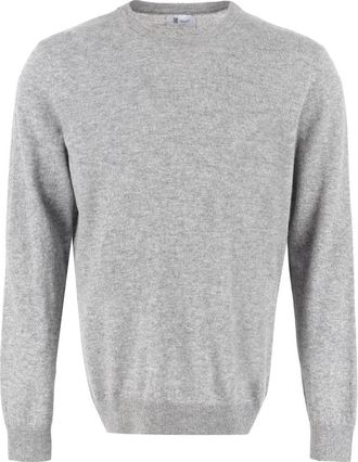 THE (ALPHABET) Truien - Heren - Cashmere truien - Grijs - 2XL - Truien & Vesten