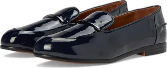 Franco Sarto Mirabelle Womens Flat Shoes Navy Blue : 8.5 M, Faux Leather