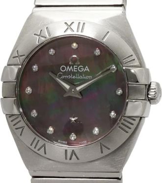 Omega Pre-owned Metal watches - Dames - Vintage Horloges - Zwart - ONE Size - Vintage