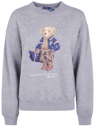 Ralph Lauren Sweatshirt Teddy Bear Knit Sweatshirt
