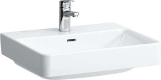 Laufen Pro s lavabo, 3 trous pour robinet, avec trop-plein, - Laufen