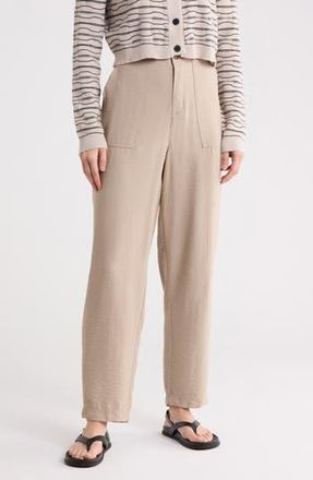 Splendid Crepe Pants in Fawn Brown at Nordstrom Rack, Size X-Small