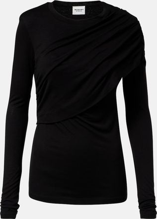 Isabel Marant Dressi draped jersey top