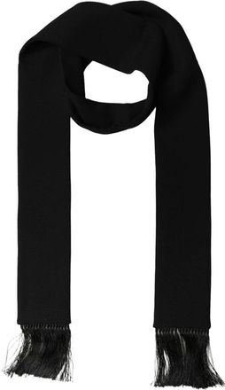 Dolce & Gabbana Foulard Sjaal - Heren - Wintersjaals - Zwart - ONE Size - Wol - Accessoires