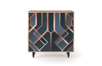 StoryZ Aparador azul-verde 4 puertas L 96 cm