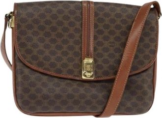 Celine Pre-owned Vintage Cross Body Bag - Dames - Vintage Schoudertas - Bruin - ONE Size - Vintage