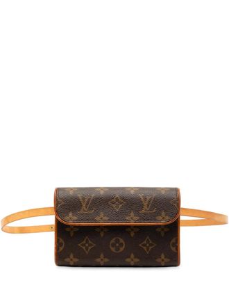 Louis Vuitton 2000 Monogram Pochette Florentine belt bag - Brown