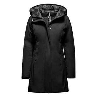 Bomboogie Mujer, Abrigos, Negro, Talla: M