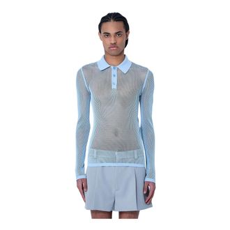 Gucci Heren, Tops, Blauw, Maat: M