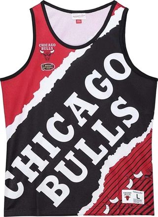 Mitchell & Ness Chicago Bulls Tank Top - Heren - Fitness - Veelkleurig - S - Fitness