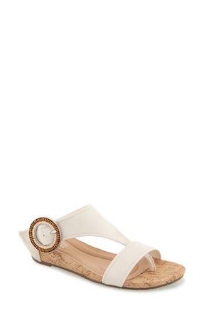 Kenneth Cole Reaction Great Buckle Slide Sandal in Off White at Nordstrom Rack, Size 5.5