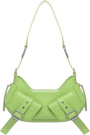 Francesco Biasia Shoulder Bags - Dames - Schoudertassen - Groen - ONE Size - Leer - Tassen