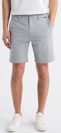 Travis Mathew Mens Adirondack Stretch Shorts in Heather Sleet at Nordstrom Rack, Size 30