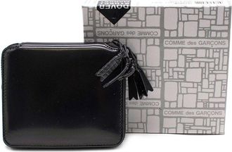 Comme Des Garçons Comme des Garçons Black Zipper Wallet