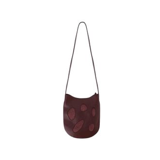 Niccol&ograve; Pasqualetti Leather Shoulder Bag - female - NICCOL&Ograve; PASQUALETTI - Cross Body Bags - Red - ONE SIZE - Bags