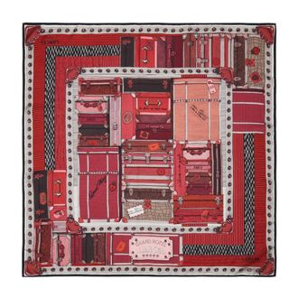 Lancel Foulard Quadrato 90cm - Accessories - Mujer - Rojo - ONE SIZE