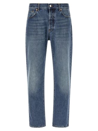 Department Five Blue Relaxed Mid Rise Jeans
