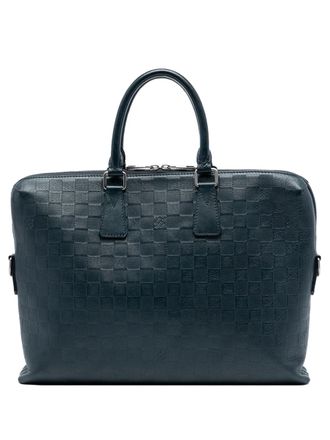 Louis Vuitton 2013 Damier Infini Porte Documents Jour business bag - Blue