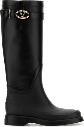 Valentino Garavani Black VLogo Boots