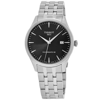 Tissot Classic Dream Automatic Black Dial Stainless Steel Mens Watch T158.407.11.051.00
