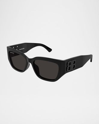 サングラス BALENCIAGA Balenciaga - BB0095S - 002 havana gold green Balenciaga BB0095S 002 Sunglasses - US