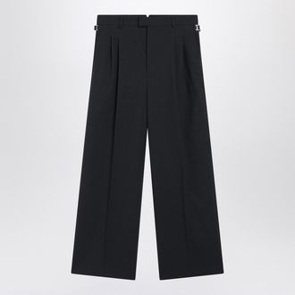 Ami Charcoal Gray Wool Trousers
