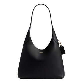 Coach (WMNS) COACH Brooklyn Shoulder Bag 28 Brass Black CU068-B4BK