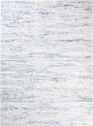 Tapiso Alfombra de salón gris azul vintage suave 300 x 400 cm