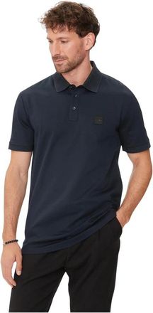 HUGO BOSS Polo met korte mouwen - Heren - Polos - Blauw - S - Tops