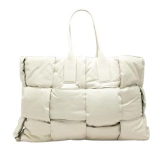 Bottega Veneta Pre-owned Bolso Tote Vintage - Pre-owned - Mujer - Blanco - ONE SIZE