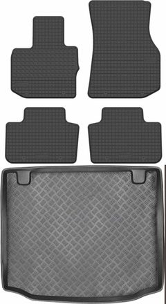 OEM Bmw X3 G01 Suv De 2017 - Juego De Alfombrillas De Goma Para Coche + Alfombrilla Para Maletero