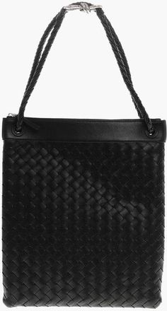 Bottega Veneta Braided Leather Shoulder Bag size Unica