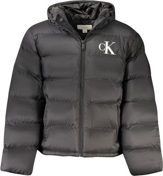 Calvin Klein Black Poliammide Mens Mens Jacket