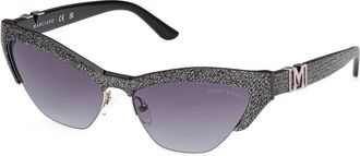 Guess GM00006 01B Womens Sunglasses Black Size 59