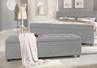 HOME AFFAIRE Polsterbank »Goronna« in 5 Farben, Sitzhöhe 41,5 cm, als Garderobenbank geeignet