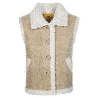 Guest In Residence Jassen, Dames, Beige, M, Kasjmier, Grizzly Wrangler Vest