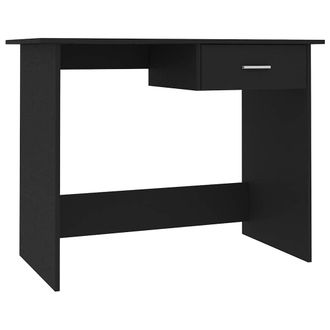 vidaXL Escritorio De Aglomerado Negro 100x50x76 Cm Vidaxl