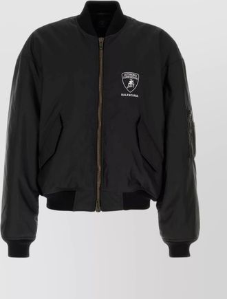 Balenciaga nylon lamborghini bomber jacket