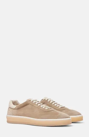 Scarosso Mattia Sneakers in Taupe - Suede at Nordstrom, Size 42.5