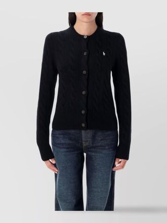 Polo Ralph Lauren cable knit crewneck cardigan