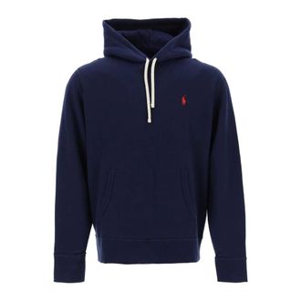 Ralph Lauren Hoodies & sweatvesten, Heren, Blauw, XL, Katoen, Hoodies