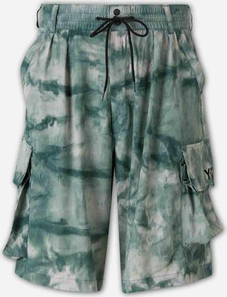 Yohji Yamamoto Oversized Nylon Bermuda Shorts