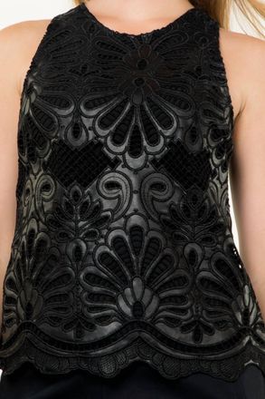 THML Clothing Rebel Edge Skirt And Top Set In Black
