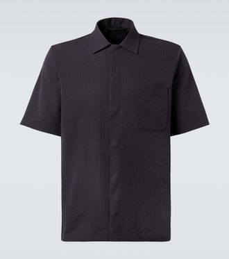 【送料&関税込】Herno Black Jersey Polo Shirt Herno short-sleeved Polo Shirt | Black | FARFETCH