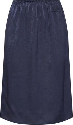 Maison Margiela Midi Skirts - Dames - Midirokken - Blauw - 2XS - Rokken