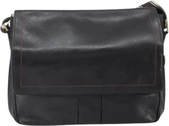 Ferragamo Pre-owned Cross Body Bags, female, Brown, Size: ONE SIZE Pre-owned Leather Cross Body Bag