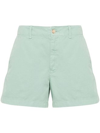 Polo Ralph Lauren logo-embroidered cotton shorts - Green