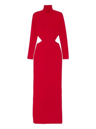 Solace London Wilma maxi dress - Red